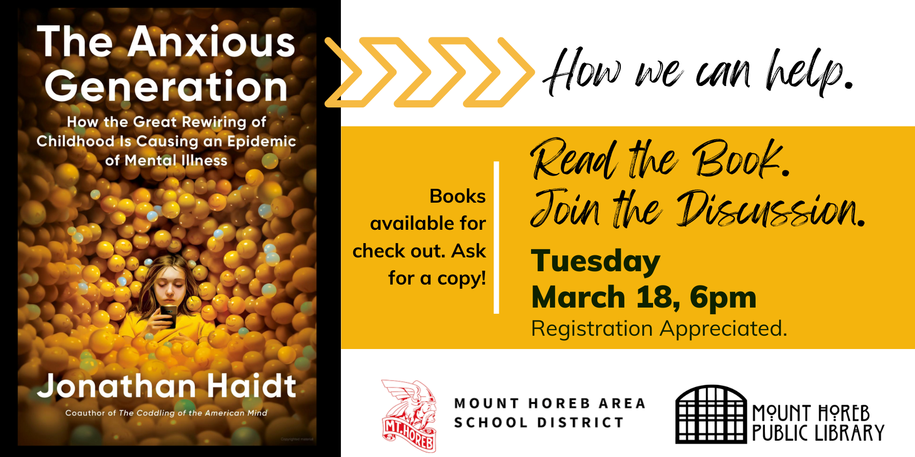 Read The Anxious Generation Book and Join the Discussion March 18